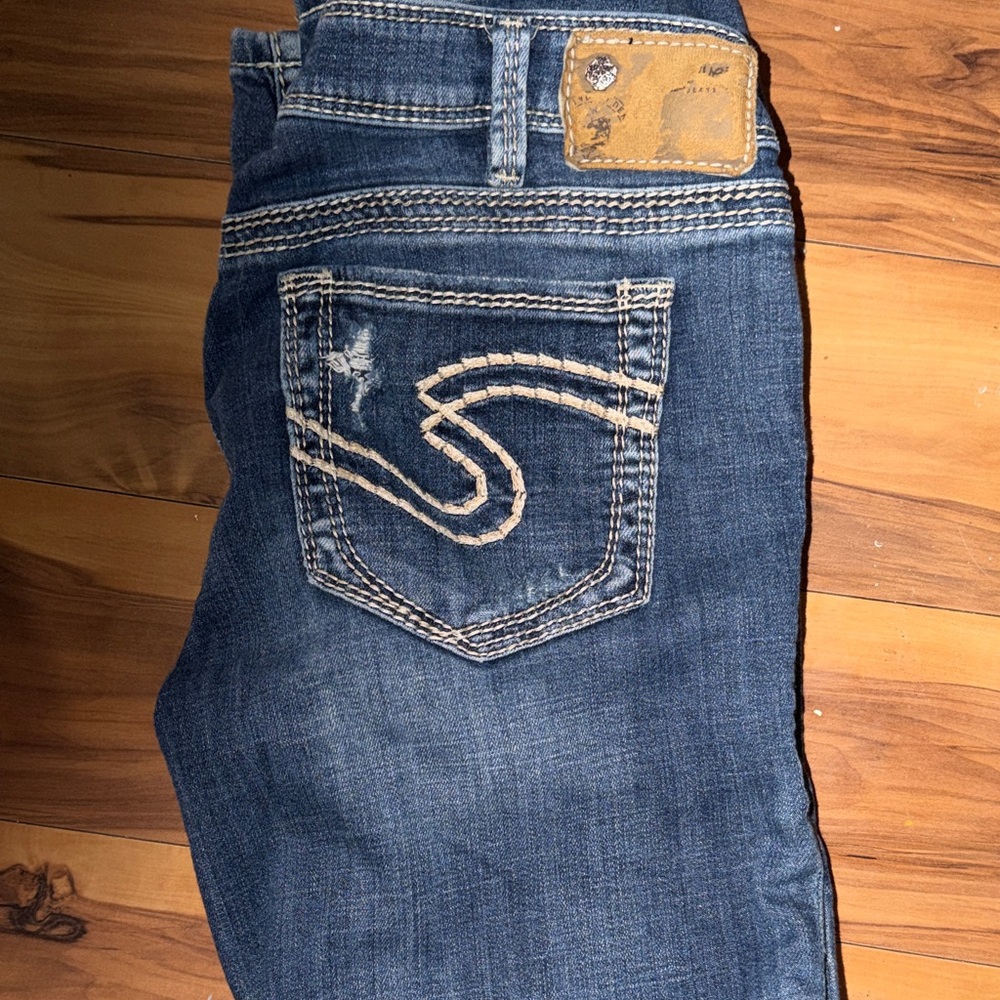 Silver Jeans Women's Straight Leg Jeans - Blue